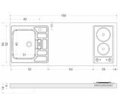 B 150 M Drawing 2