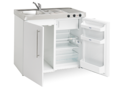 Elfin kitchen M-100-LC-White open