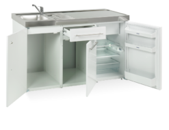 Elfin kitchen M-150-Us-White-open
